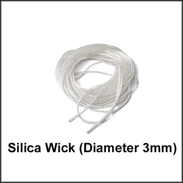 5M Silica Wick for DIY e-cigarettes atomizers (Diameter 3 mm)