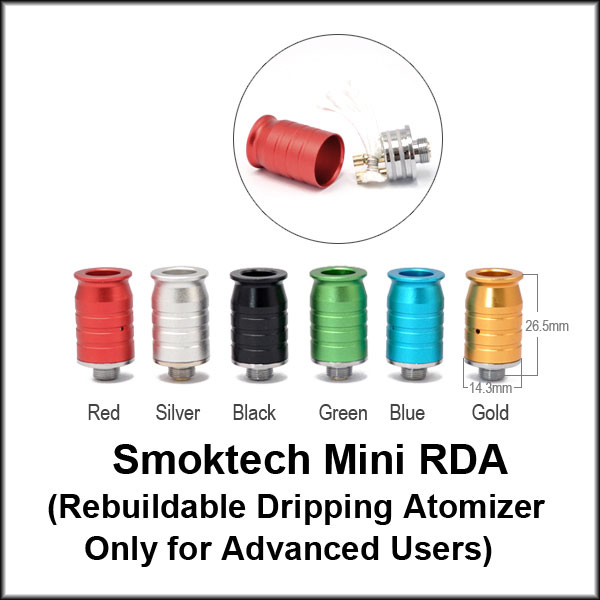 Smoktech RDA Mini Rebuildable Dripping Atomizer