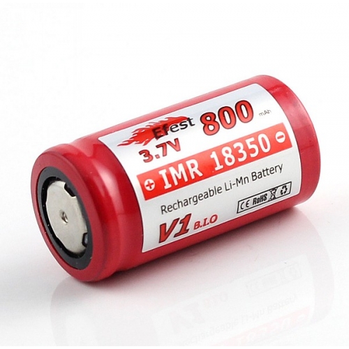 Efest IMR 18350 800mah 3.7V LiMn Battery with Flat top
