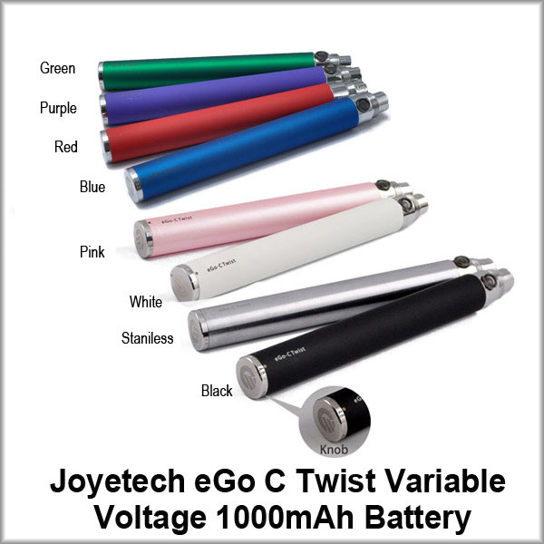 Joyetech eGo-C Twist Variable Voltage 1000mAh battery Joyetech eGo-C Twist Variable Voltage 1000mAh battery