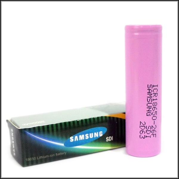 Samsung ICR-18650 2600mAh Battery (same as Joyetech)