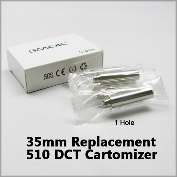 35mm Smoktech 510 DCT Pre-Punched Cartomizers (5pk)