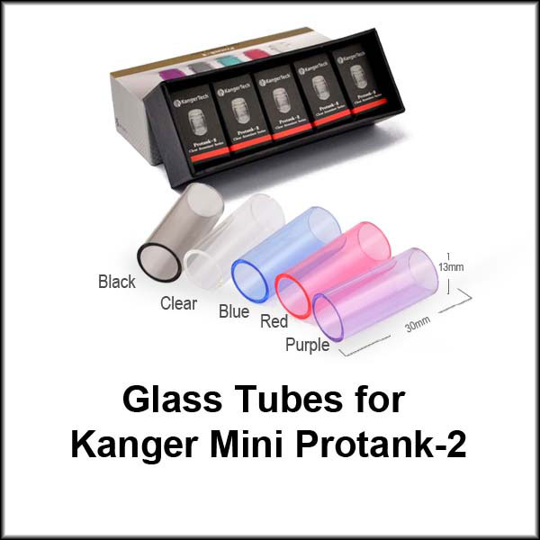Kanger Mini Protank II Pyrex Glass Replacement Tube