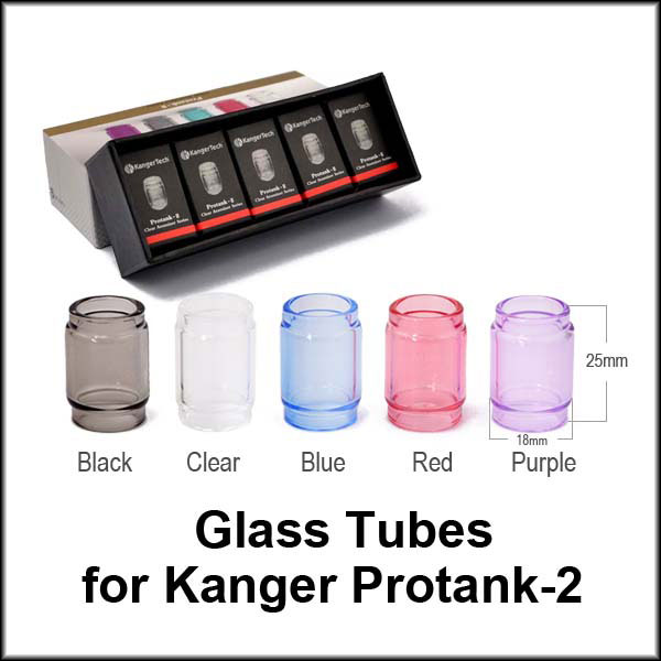 Kanger Protank II Pyrex Glass Replacement Tube