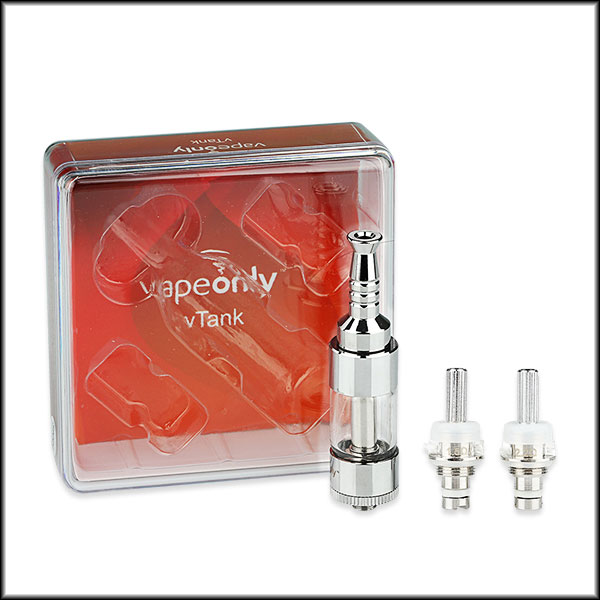 VapeOnly vTank 2.5ml Top filling Pyrex Glass