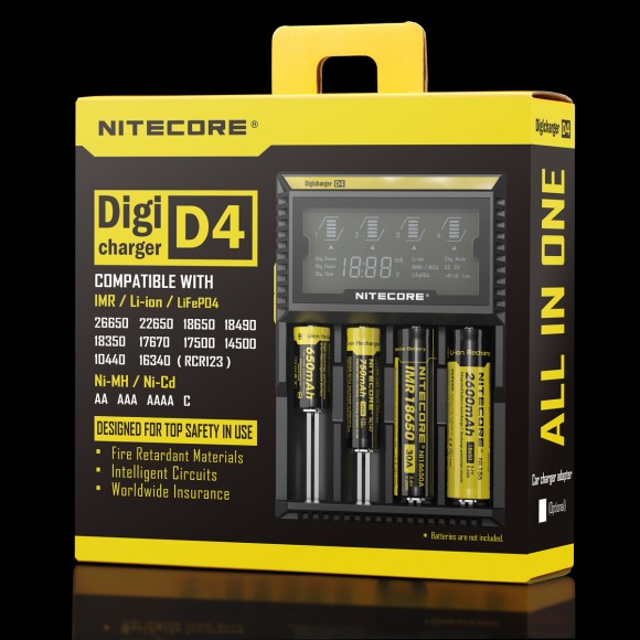 Nitecore Digi D4 Battery Charger