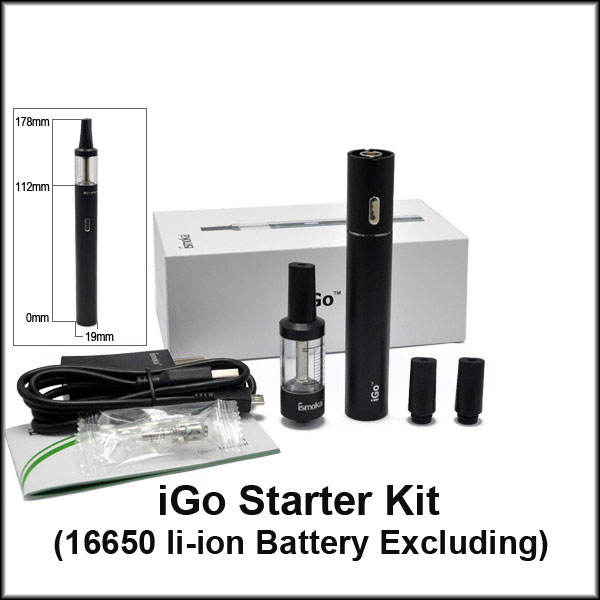 iGo Starter Kit (16650 li-ion Battery Excluded)