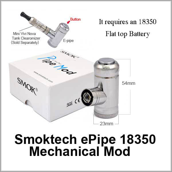 Smoktech ePipe 18350 Mechanical Mod (new)