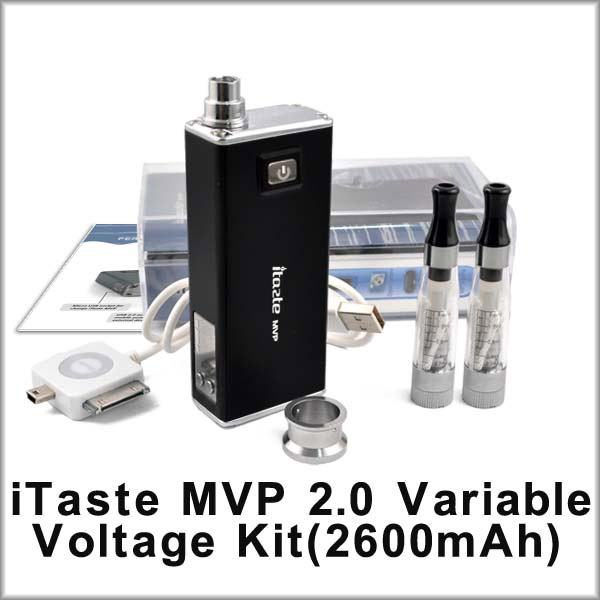 iTaste MVP 2.0 Variable Voltage KIT (2600mAh) iTaste MVP 2.0 Variable Voltage KIT (2600mAh)
