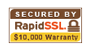 Secured by RapidSSL